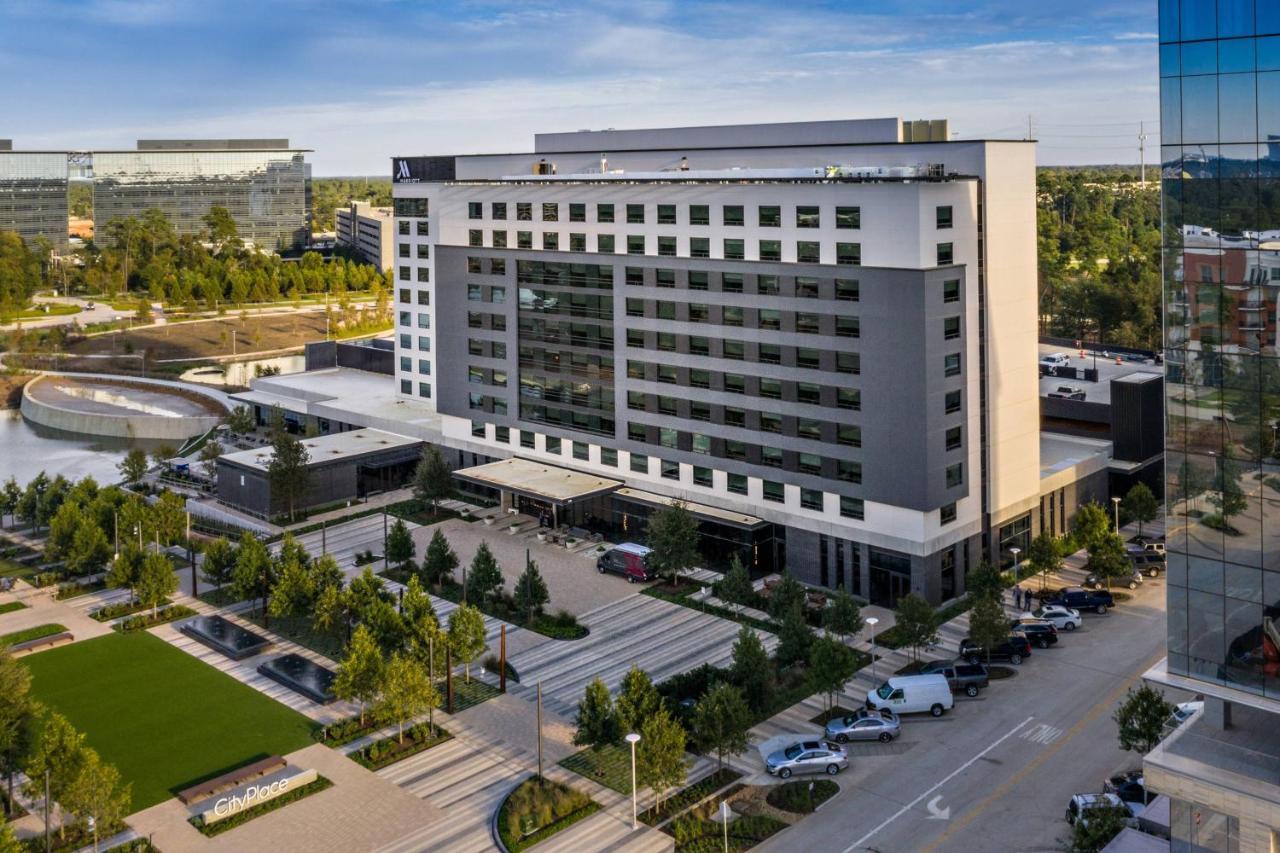 Houston Cityplace Marriott At Springwoods Village Exterior foto