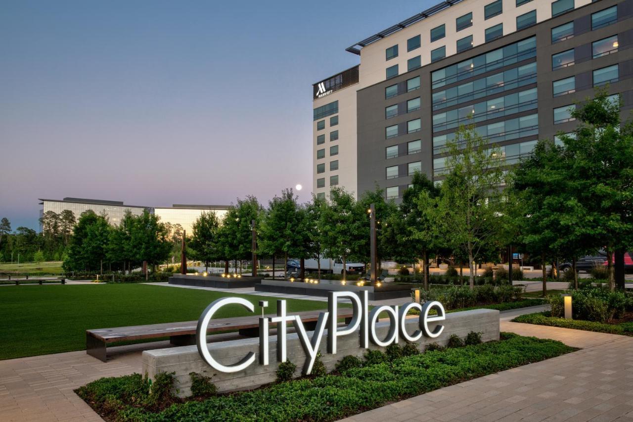 Houston Cityplace Marriott At Springwoods Village Exterior foto